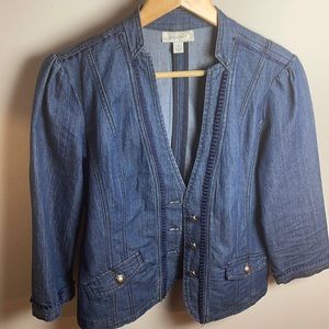 DressBarn Denim Jacket Medium